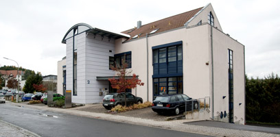 Exterior of the practice building at Rathausstraße 2